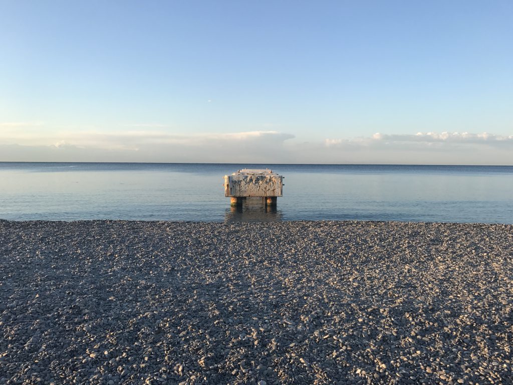 A pier in Nice, France