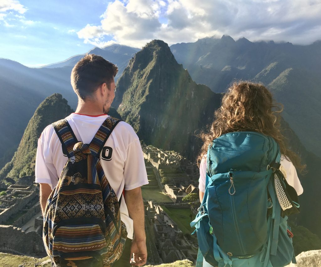 Atop Machu Picchu