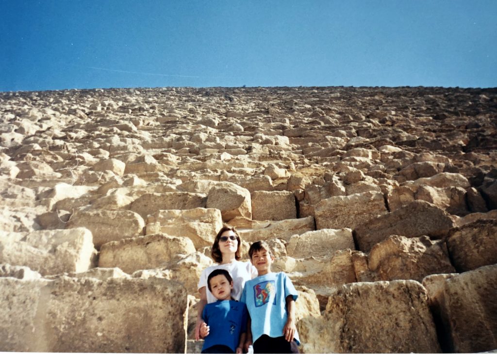 Pyramids in Cairo, Egypt