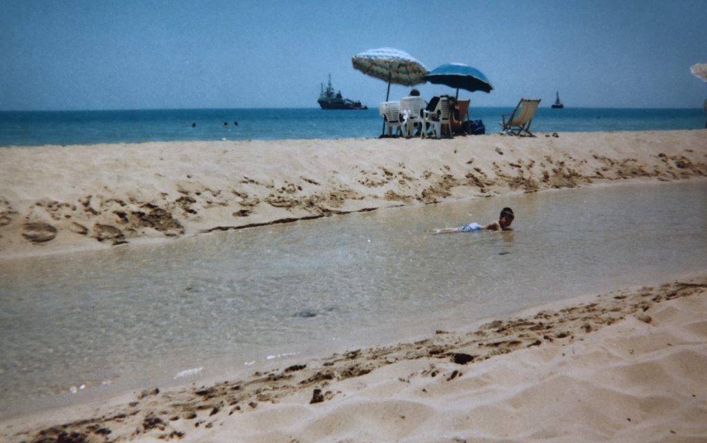 Beach-bathing