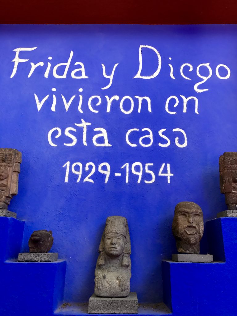 Houses of Frida Kahlo and Diego Rivera