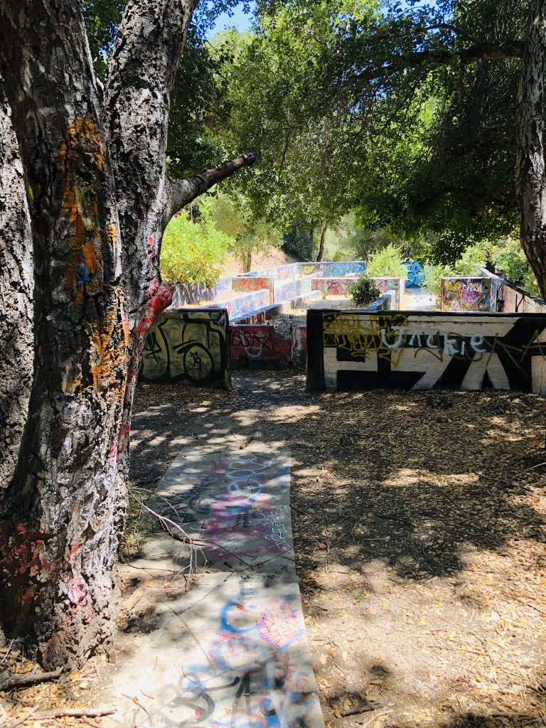 Stone gardens at Murphy Ranch